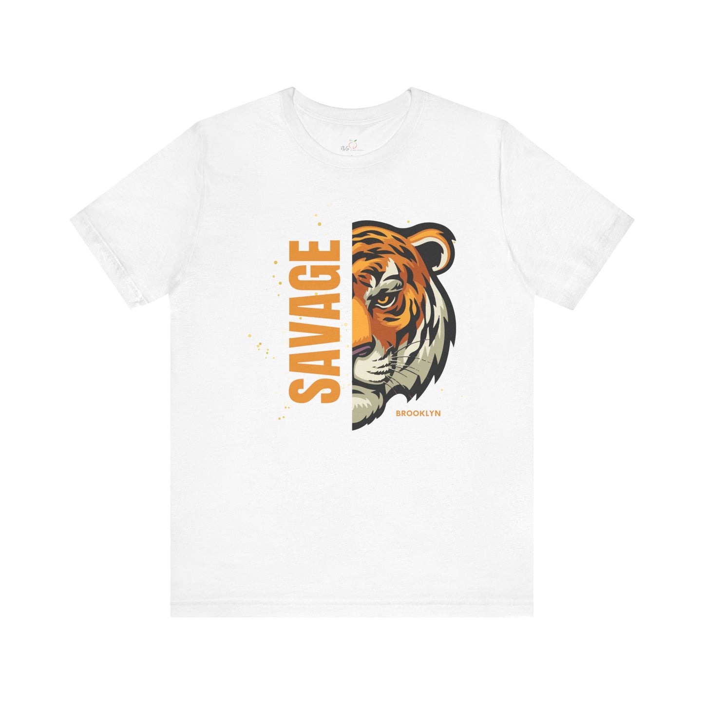 Savage Tiger Tee – Bold Graphic Short Sleeve Shirt - NLG Studio Design
