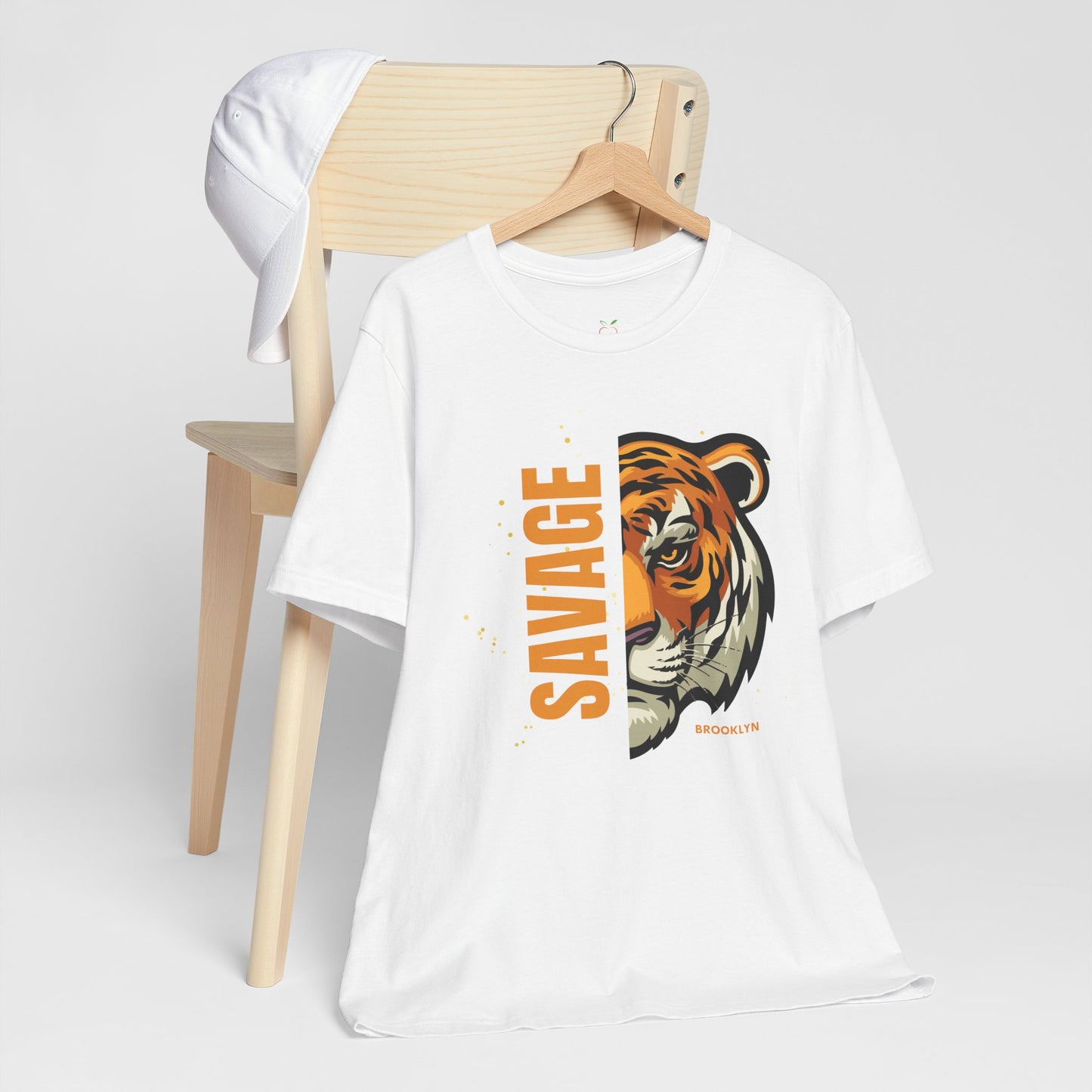Savage Tiger Tee – Bold Graphic Short Sleeve Shirt - NLG Studio Design
