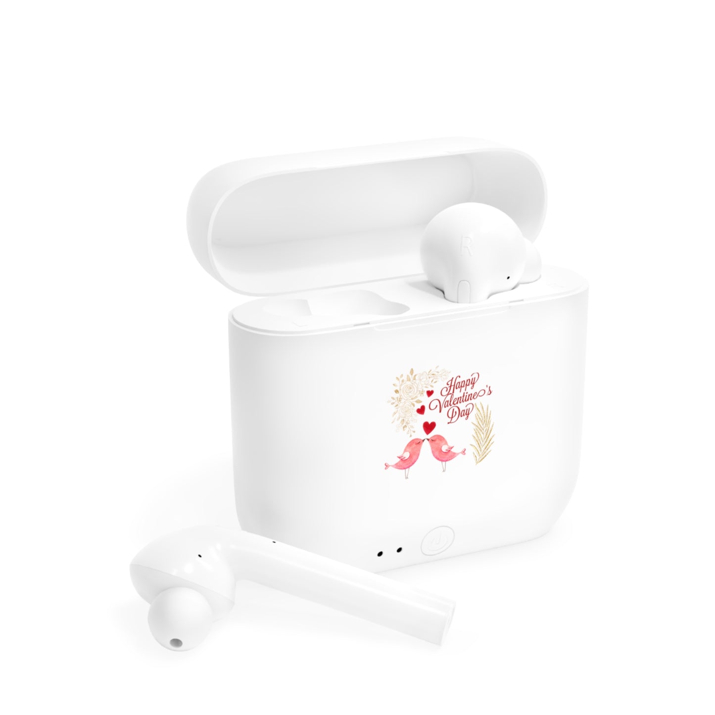 Valentine's Day Wireless Earbuds with Romantic Design - NLG Studio Design
