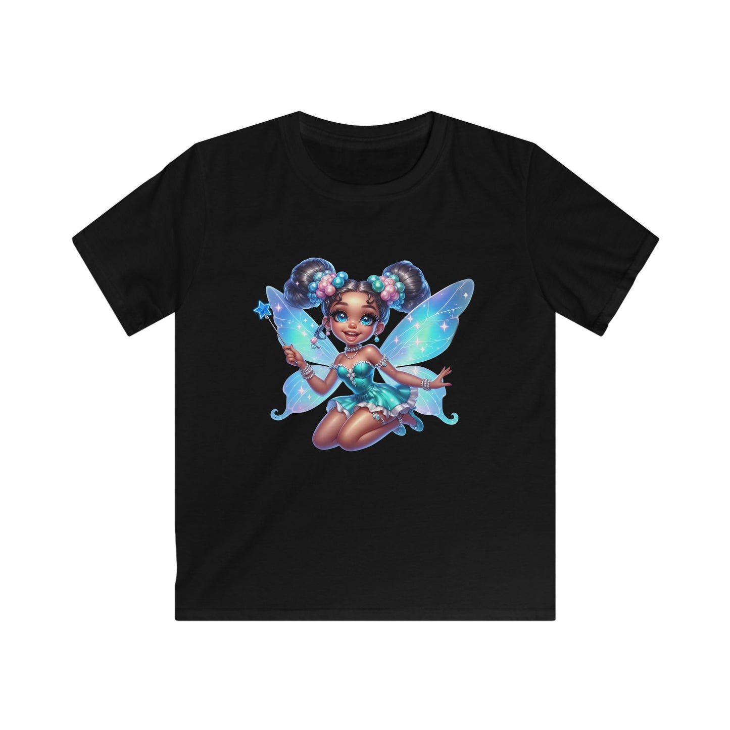 Magical Fairy Kids Tee - Softstyle T-Shirt for Imaginative Play - NLG Studio Design