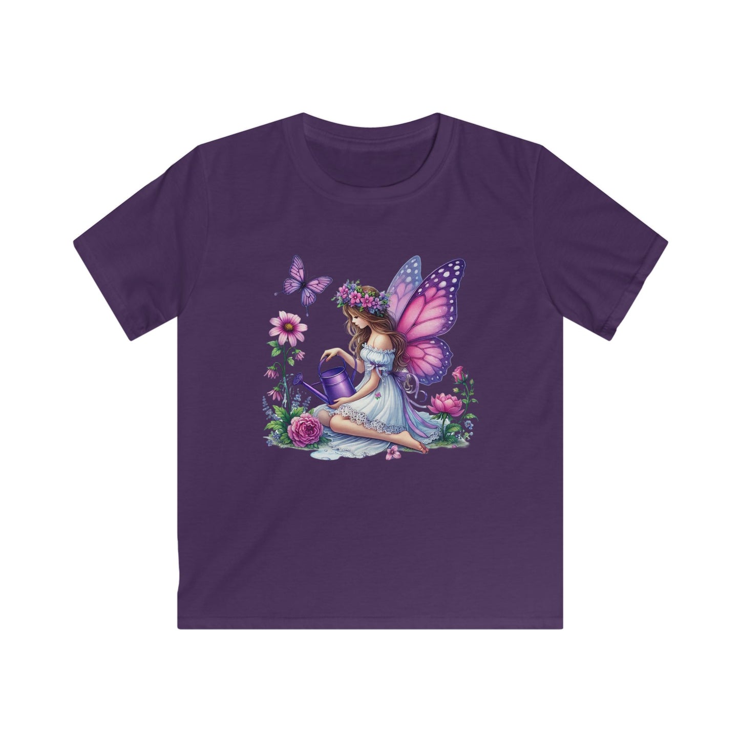 Whimsical Fairy Butterfly Kids Tee - Perfect for Nature Lovers! - NLG Studio Design