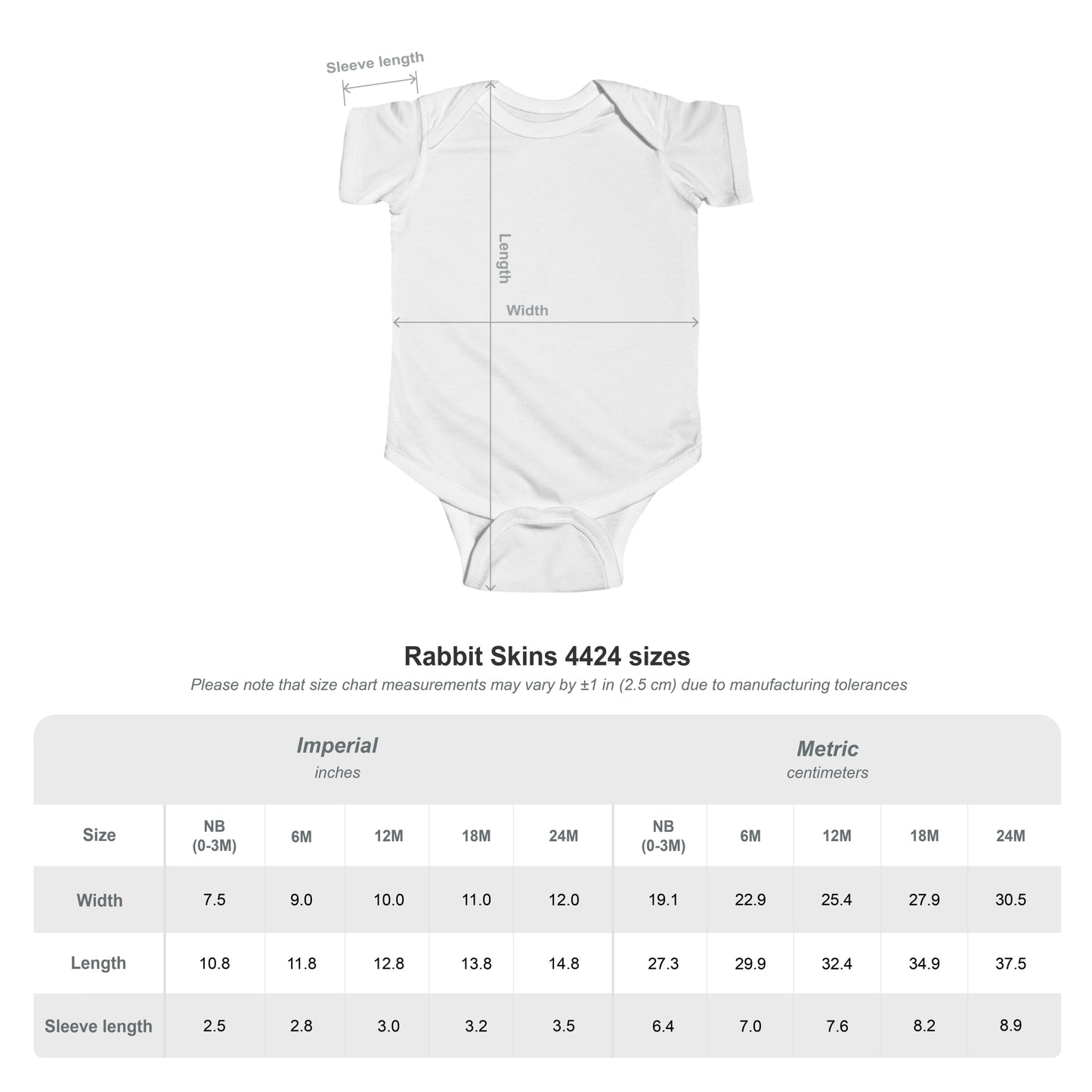Fairy Blossom Infant Bodysuit - Adorable Cute Design for Baby Girls - NLG Studio Design