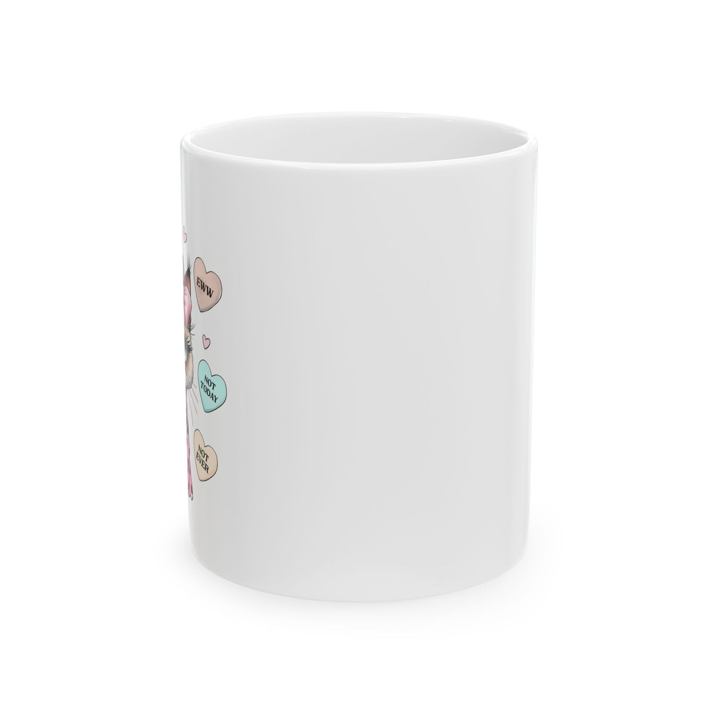 Cute Cat Themed Ceramic Mug - Perfect Gift for Pet Lovers - NLG Studio Design