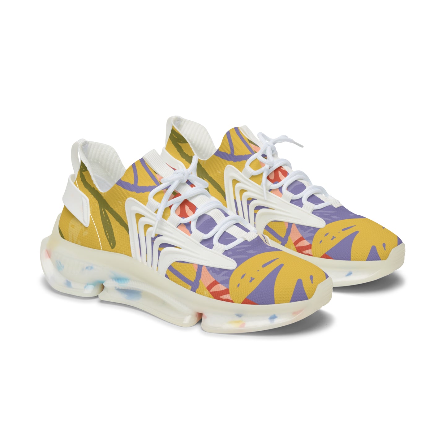 Vibrant Women's Mesh Sneakers - Stylish Slip-Ons for Active Lifestyle - NLG Studio Design