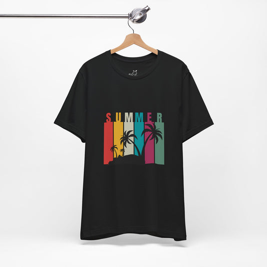 Retro Summer Vibes Jersey Tee - NLG Studio Design
