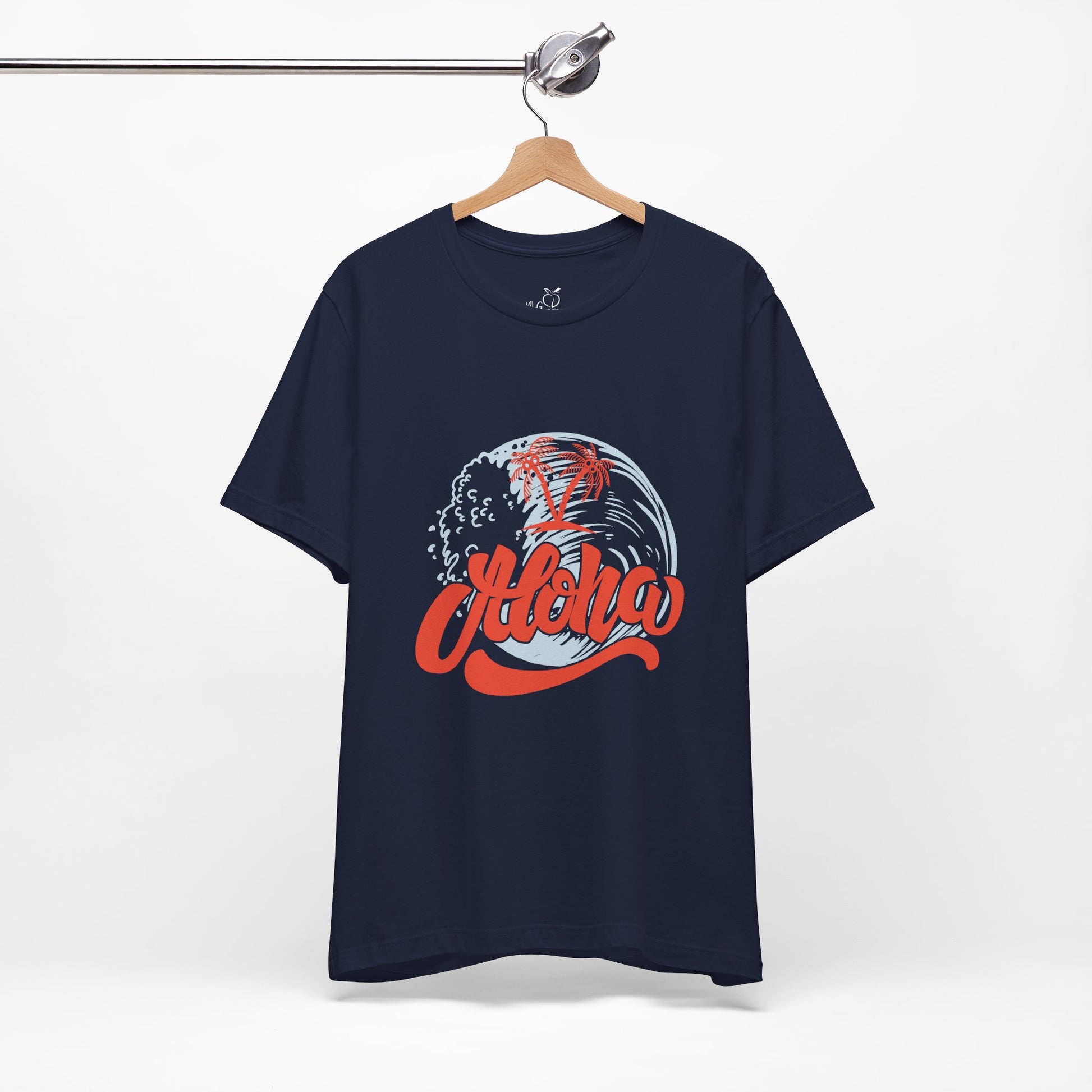 Aloha Wave Jersey Tee - Perfect for Beach Lovers - NLG Studio Design