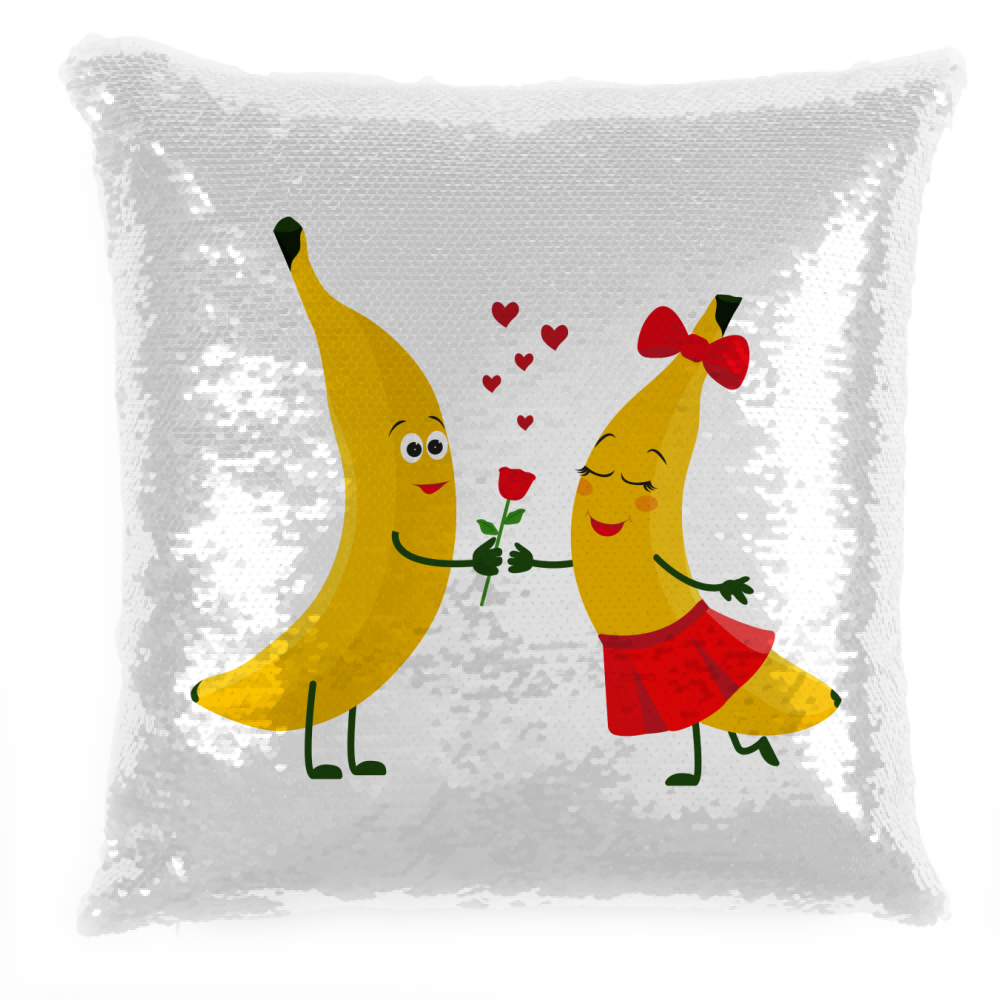 Cuscino Pailettes Love That Peels Like Magic 💛🍌 Valentine's Da - NLG Studio Design
