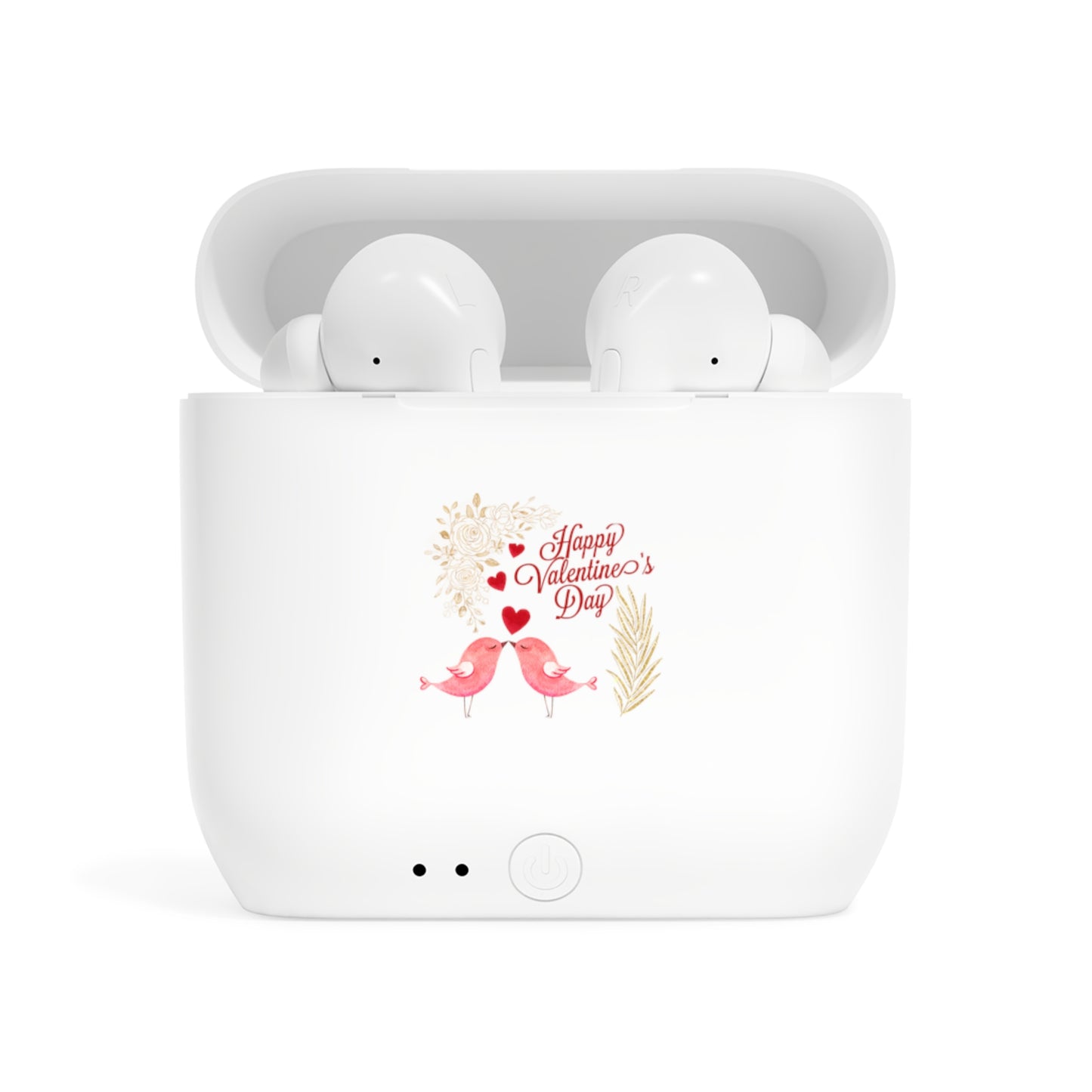 Valentine's Day Wireless Earbuds with Romantic Design - NLG Studio Design