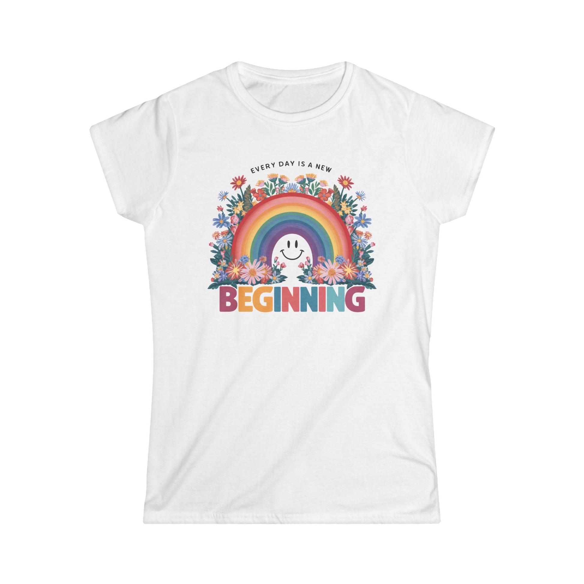Every Day is a New Beginning Women's Softstyle Tee - NLG Studio Design