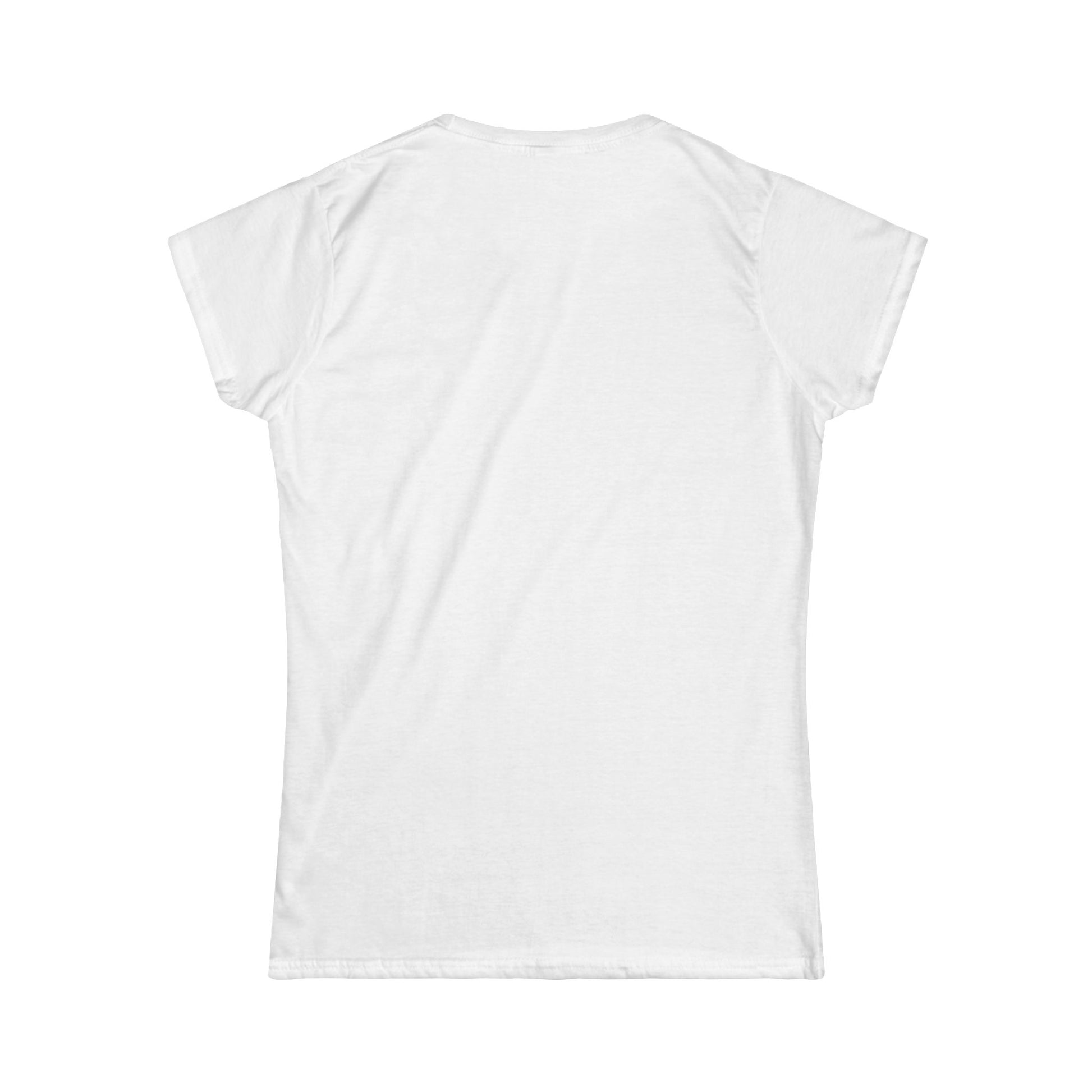 Floral Geometric Women's Softstyle Tee – Perfect for Spring and Casual Wear - NLG Studio Design