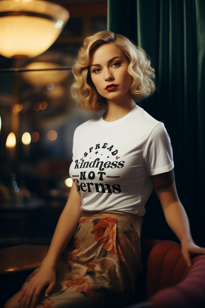 Spread Kindness Women's Softstyle Tee - Positive Message Tee for Everyday Wear - NLG Studio Design